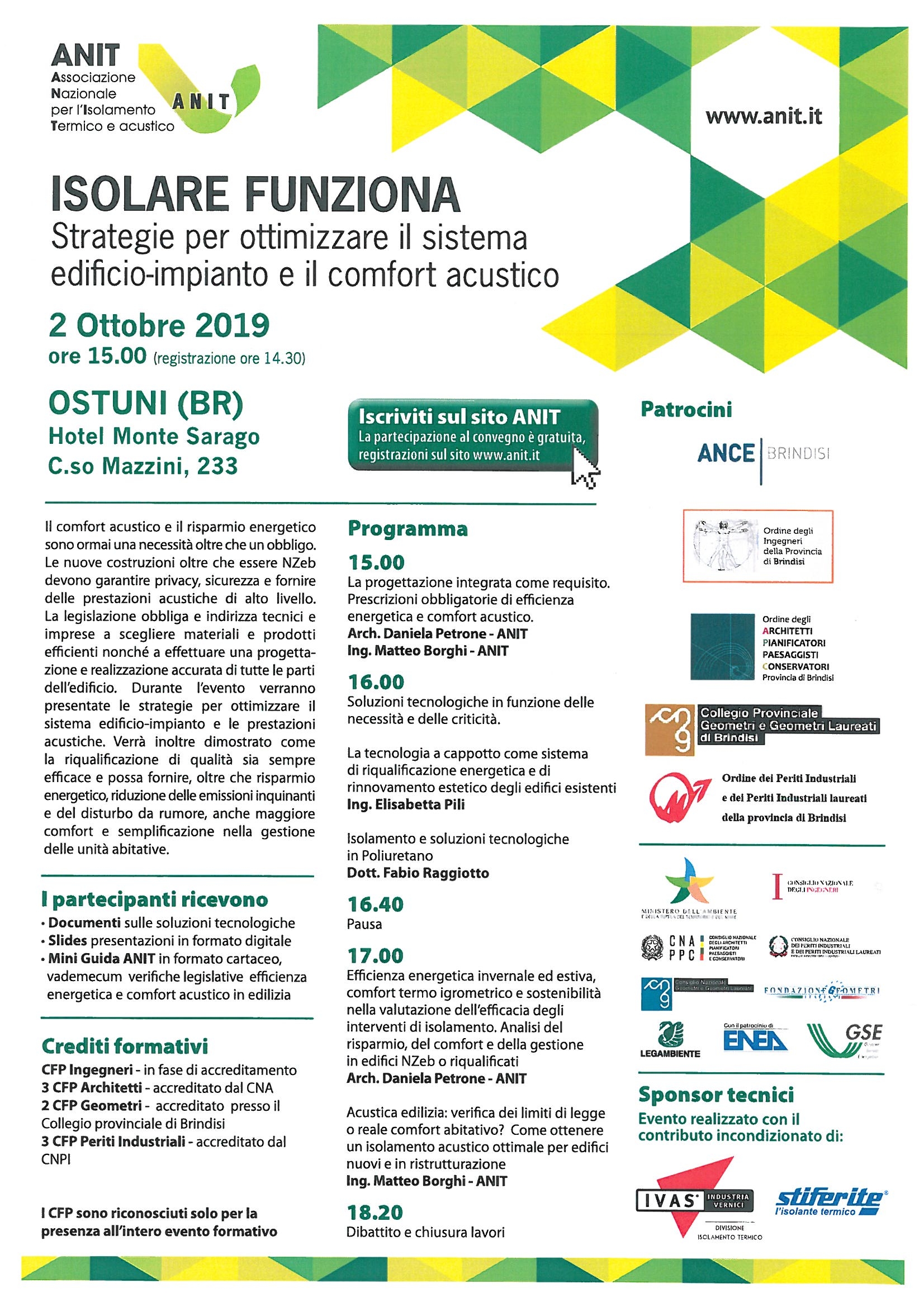 ISOLARE FUNZIONA
