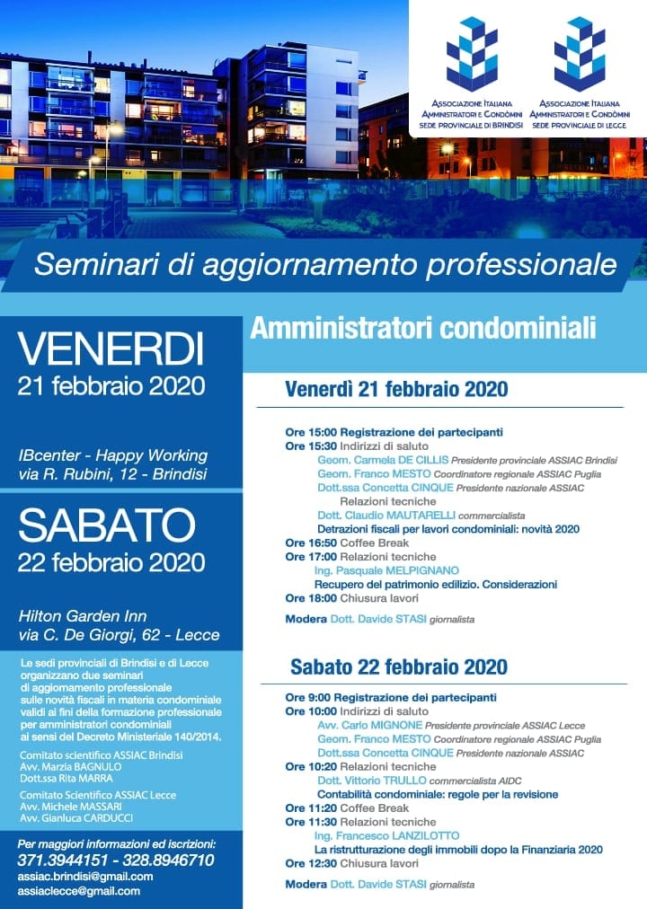 Amministratori condominiali